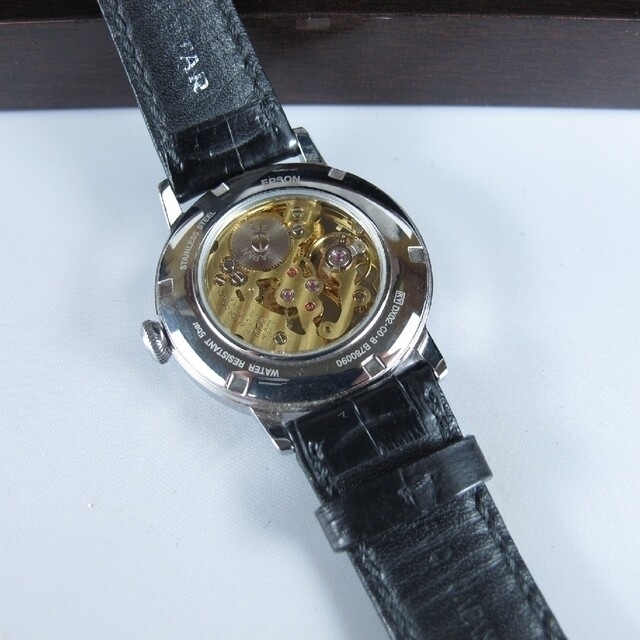 ORIENT(オリエント)のオリエントスター WZ0041DX フルスケルトン メンズの時計(腕時計(アナログ))の商品写真