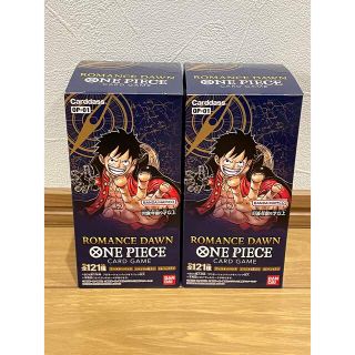 ワンピース(ONE PIECE)のONE PIECE ワンピース カードゲーム  ロマンスドーン 新品　2箱(Box/デッキ/パック)