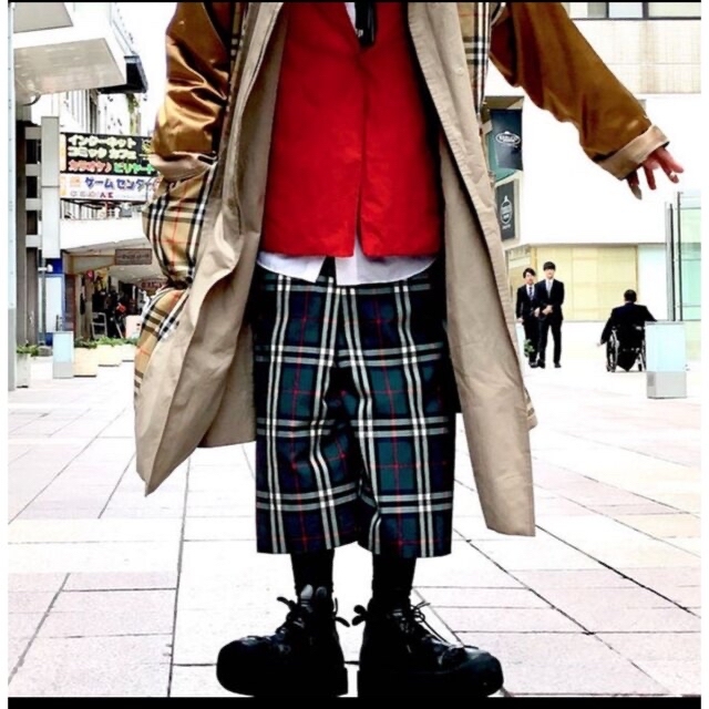 BURBERRY(バーバリー)のBURBERRY ガウチョ　ワイドパンツ メンズのパンツ(その他)の商品写真