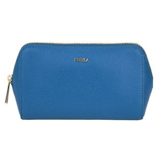 フルラ(Furla)の新品 フルラ FURLA ポーチ エレクトラ M コスメティック ケース ブルークライン(ポーチ)