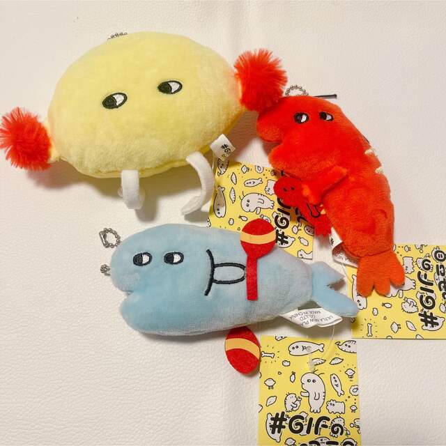 GIFの伊豆見マスコットセット エンタメ/ホビーのおもちゃ/ぬいぐるみ(キャラクターグッズ)の商品写真