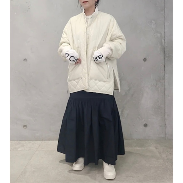 人気スポー新作 silentで着用 ADAM ET ROPE' サステナブルキルティング