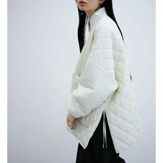 peach様 専用ADAM ET ROPE'サステナブル キルティングブルゾンの通販