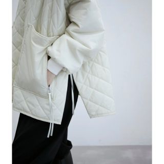 peach様 専用ADAM ET ROPE'サステナブル キルティングブルゾンの通販