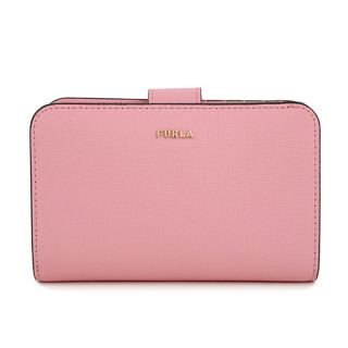 フルラ(Furla)の新品 フルラ FURLA 2つ折り財布 バビロン M ジップアラウンド ピンク(財布)