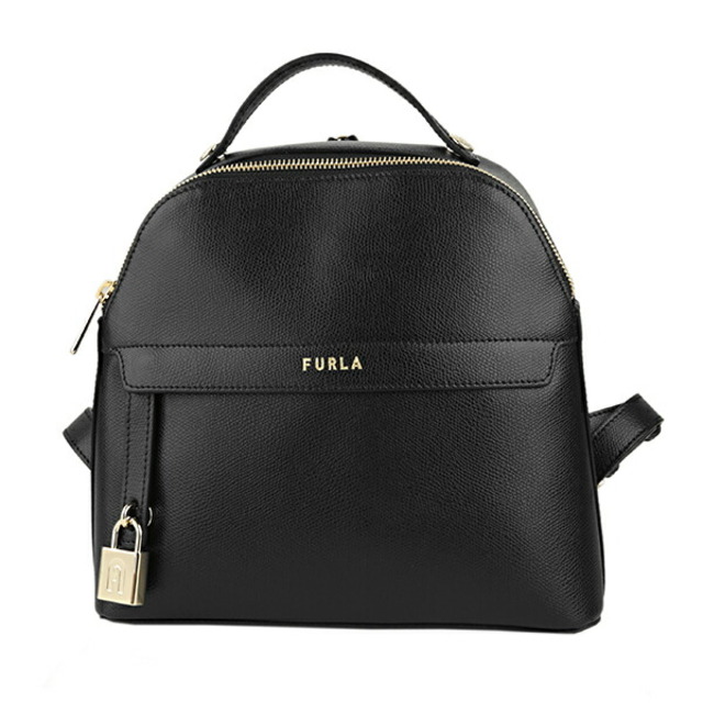 新品 フルラ FURLA リュックサック パイパー バックパック L ネロ