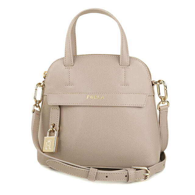 新品 フルラ FURLA ハンドバッグ パイパー ミニ ドーム ダリア