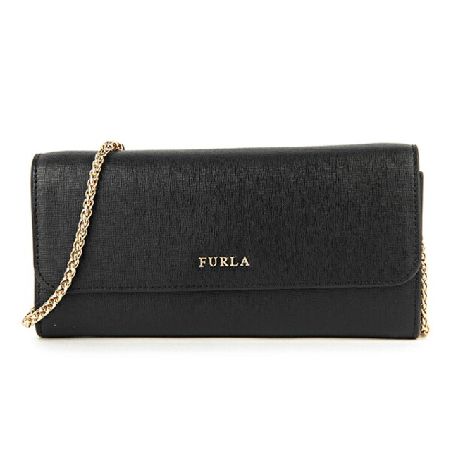 新品 フルラ FURLA 長財布 バビロン XL チェーンウォレット オニキス