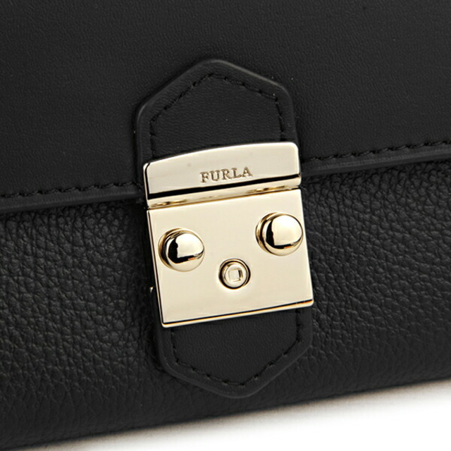 Furla(フルラ)の新品 フルラ FURLA 長財布 メトロポリス XL バイフォールド ウォレット オニキス レディースのファッション小物(財布)の商品写真