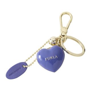 フルラ(Furla)の新品 フルラ FURLA キーホルダー スリーディー キーリング CUORE ラヴァンダ(キーホルダー)