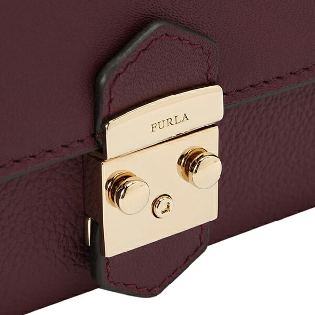 Furla(フルラ)の新品 フルラ FURLA 長財布 メトロポリス XL バイフォールド ウォレット ボルドー系 レディースのファッション小物(財布)の商品写真