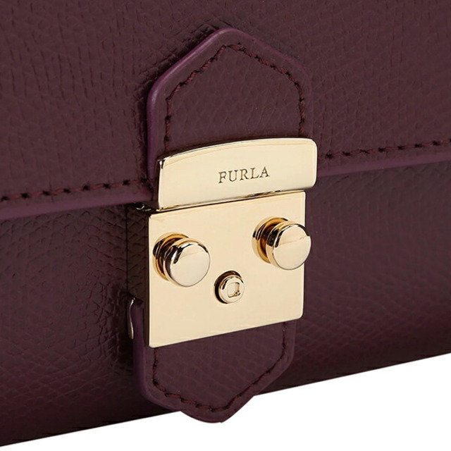 Furla(フルラ)の新品 フルラ FURLA 長財布 メトロポリス XL バイフォールド ウォレット ボルドー系 レディースのファッション小物(財布)の商品写真