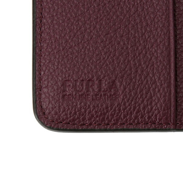 Furla(フルラ)の新品 フルラ FURLA 2つ折り財布 メトロポリス S バイフォールド ボルドー系 レディースのファッション小物(財布)の商品写真