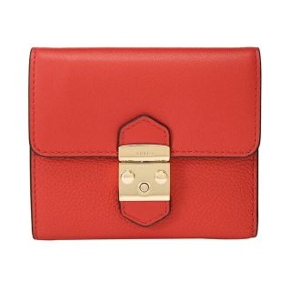 フルラ(Furla)の新品 フルラ FURLA 2つ折り財布 メトロポリス S バイフォールド レッド系 朱色(財布)