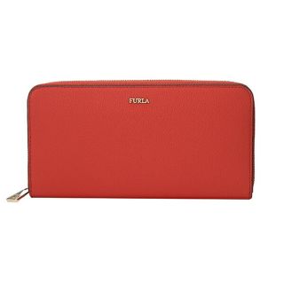 フルラ(Furla)の新品 フルラ FURLA 長財布 バビロン XL ジップアラウンド ウォレット レッド系 朱色(財布)