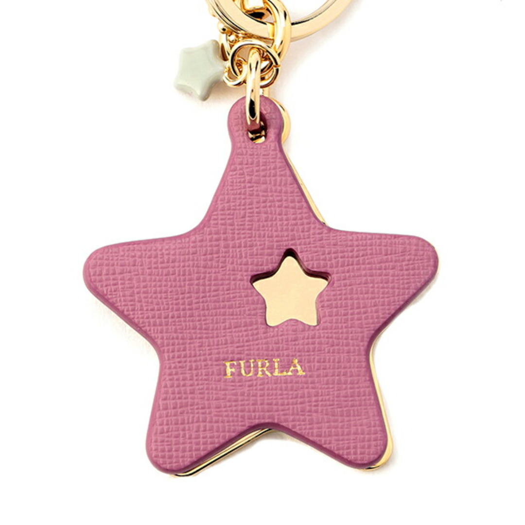 Furla(フルラ)の新品 フルラ FURLA キーホルダー ヴィーナス キーリング STAR ピンク系 パープル系 レディースのファッション小物(キーホルダー)の商品写真