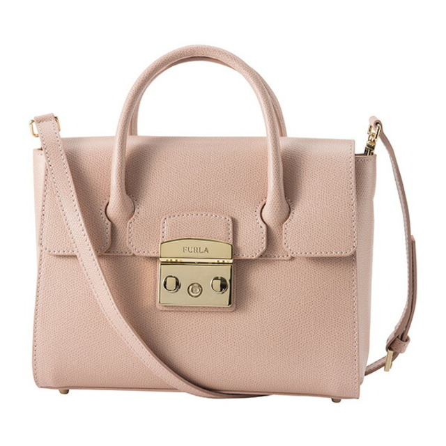 新品 フルラ FURLA ハンドバッグ メトロポリス S サッチェル ムーンストーン