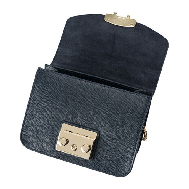 新品 フルラ FURLA ショルダーバッグ メトロポリス ミニ クロスボディ ブルー