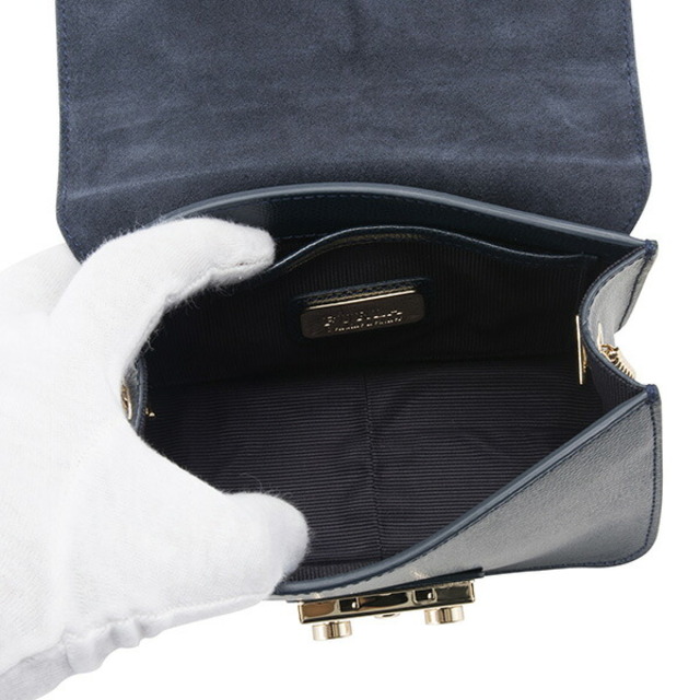 新品 フルラ FURLA ショルダーバッグ メトロポリス ミニ クロスボディ ブルー