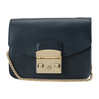 フルラ(Furla)の新品 フルラ FURLA ショルダーバッグ メトロポリス ミニ クロスボディ ブルー(ショルダーバッグ)