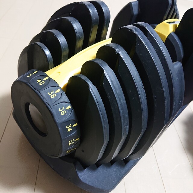 可変式ダンベル 40㎏ セット トレーニング 筋トレ ジム スポーツ/アウトドアのトレーニング/エクササイズ(トレーニング用品)の商品写真