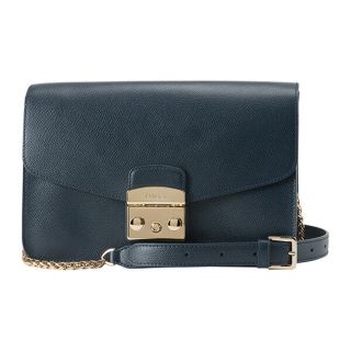 フルラ(Furla)の新品 フルラ FURLA ショルダーバッグ メトロポリス S ショルダー ブルー(ショルダーバッグ)