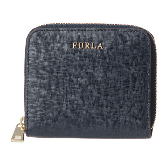 新品 フルラ FURLA 2つ折り財布 バビロン S ジップアラウンド ウォレット ネイビー | フリマアプリ ラクマ
