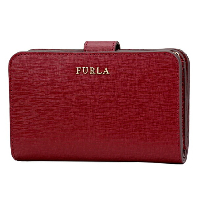 新品 フルラ FURLA 2つ折り財布 バビロン M ZIP AROUND チリエジャ
