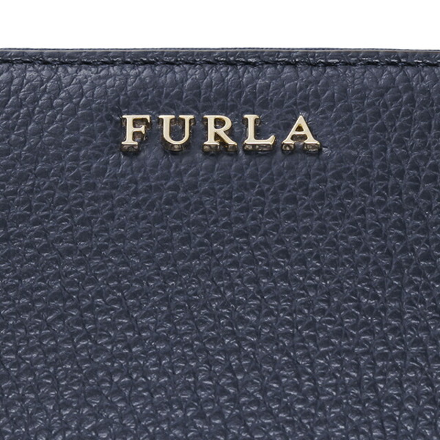 新品 フルラ FURLA 長財布 バビロン ジップアラウンド ウォレット ネイビー