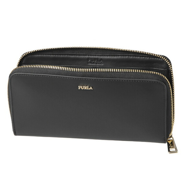 新品 フルラ FURLA 長財布 バビロン ジップアラウンド ウォレット オニキス