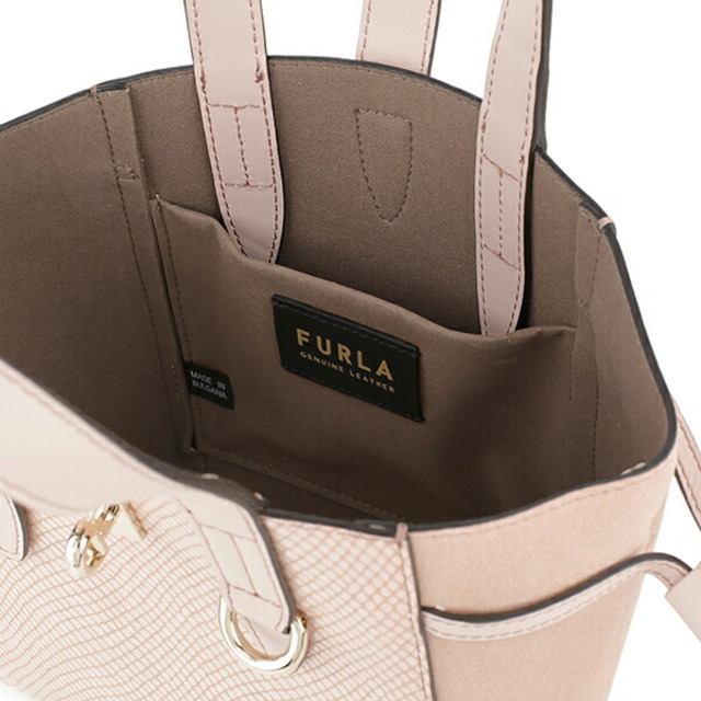 新品 フルラ FURLA ハンドバッグ ネット ミニ トートバッグ ピンク