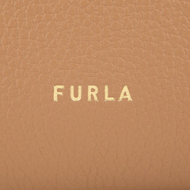 新品 フルラ FURLA トートバッグ ネット ミニ トートバッグ ミエル/ペルガメーナ