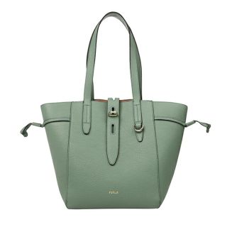 フルラ(Furla)の新品 フルラ FURLA トートバッグ ネット トートバッグM ライトグリーン 黄緑(トートバッグ)