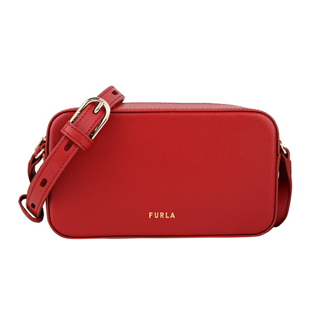 約260gCHILIOIL本体新品 フルラ FURLA ショルダーバッグ ブロック ミニ クロスボディ チリオイル