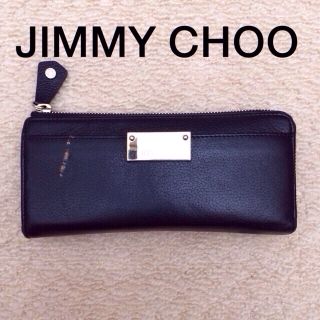 ジミーチュウ(JIMMY CHOO)のJIMMY CHOO長財布 ブラック(財布)