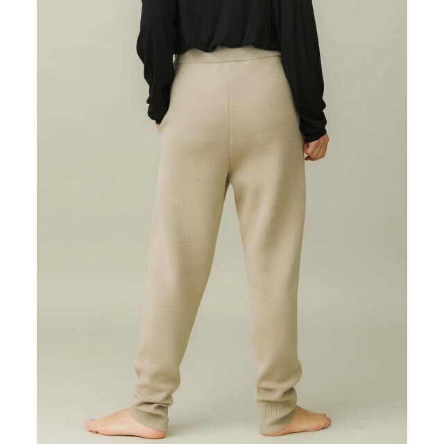 Sonny Label(サニーレーベル)の【グレージュ】SLAB Knit Trousers レディースのパンツ(その他)の商品写真