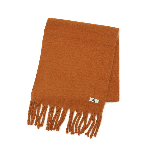 Adam et Rope'(アダムエロぺ)の【オフホワイト（15）】[SCARF]BOUCLE PLAIN STALL レディースのファッション小物(マフラー/ショール)の商品写真