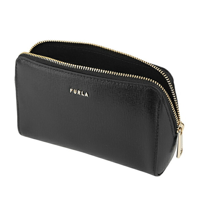 Furla(フルラ)の新品 フルラ FURLA ポーチ エレクトラ コスメティックケース ネロ レディースのファッション小物(ポーチ)の商品写真