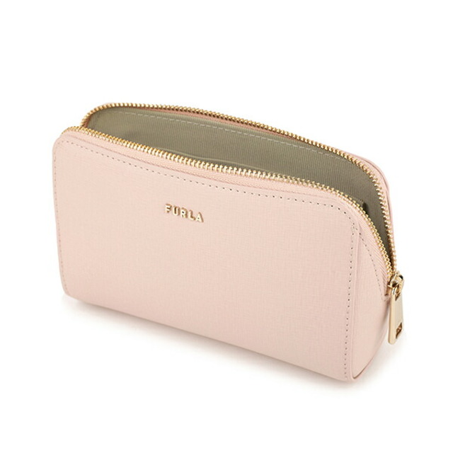 Furla(フルラ)の新品 フルラ FURLA ポーチ エレクトラ コスメティックケース ピンク レディースのファッション小物(ポーチ)の商品写真