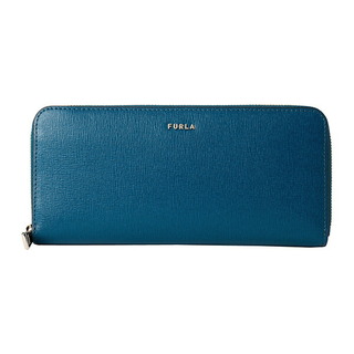 フルラ(Furla)の新品 フルラ FURLA 長財布 バビロン XL ジップアラウンド スリム ブルー 青(財布)