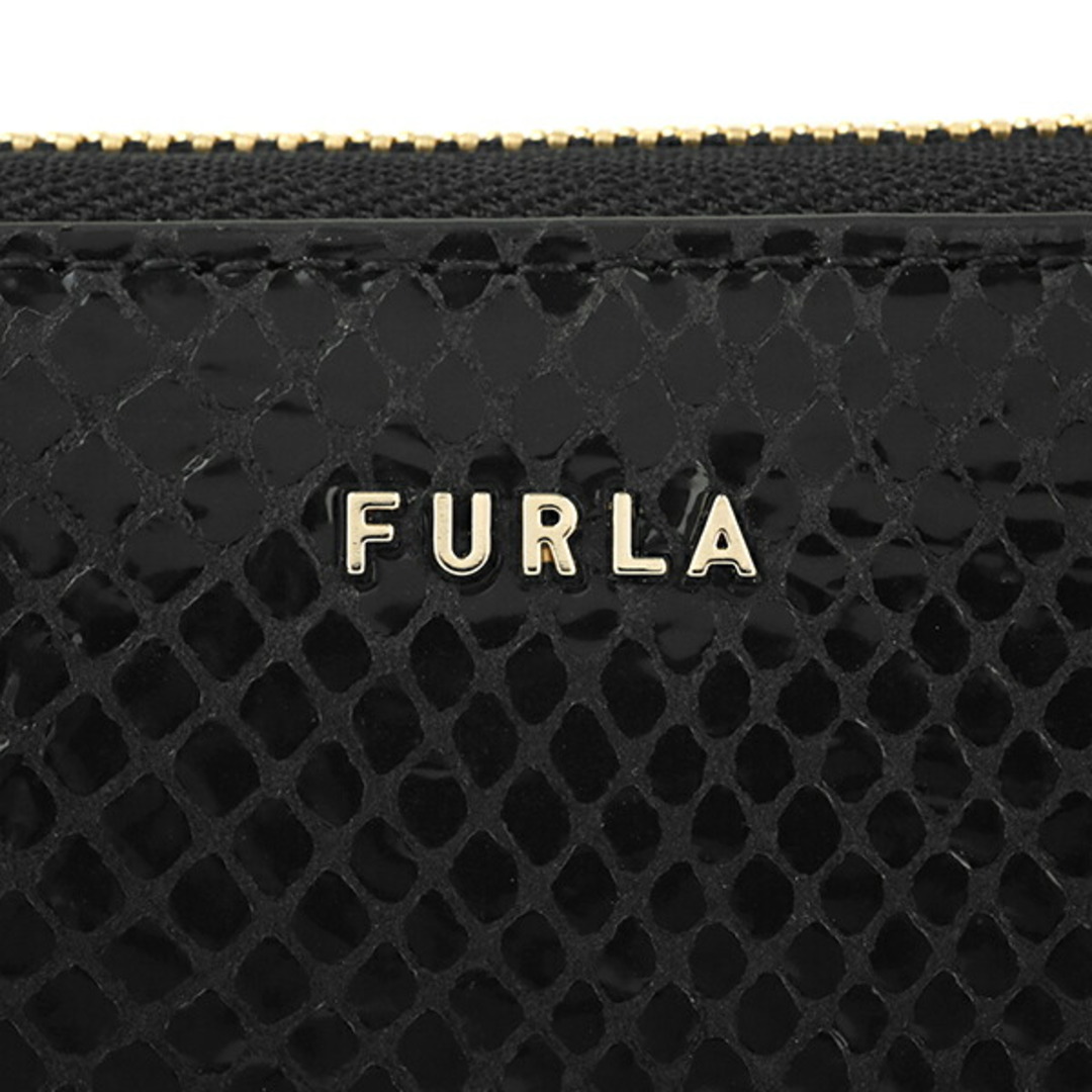新品 フルラ FURLA 長財布 バビロン XL ジップアラウンド スリム ブラック 黒
