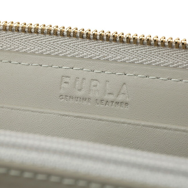 新品 フルラ FURLA 長財布 バビロン XL ジップアラウンド スリム グレー