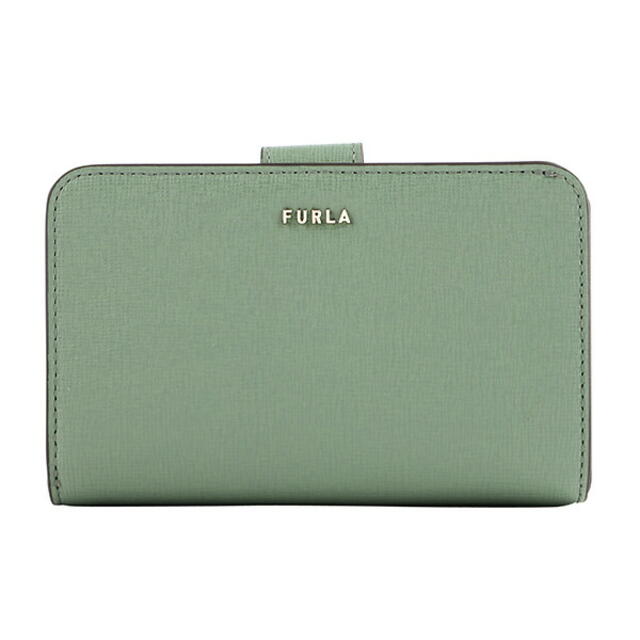 【新品】 FURLA BABYLON 二つ折り財布　グリーン