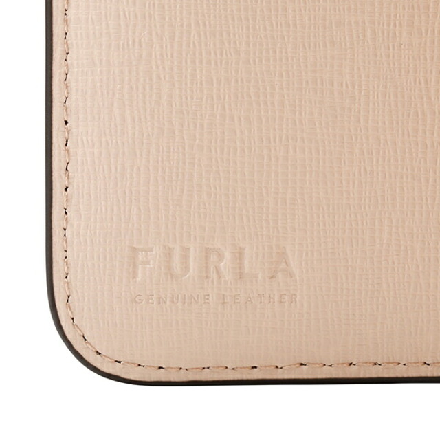 新品 フルラ FURLA 2つ折り財布 バビロン M ジップアラウンド ライトグリーン 黄緑
