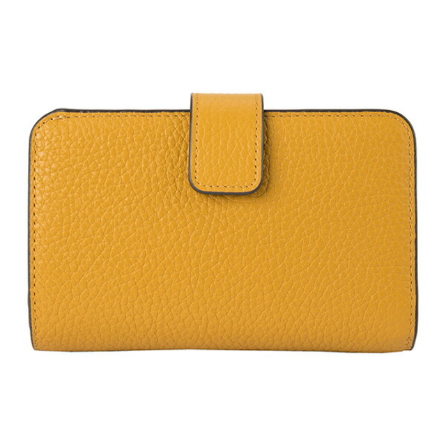 新品 フルラ FURLA 2つ折り財布 バビロン M COMPACT WALLET マスタードイエロー