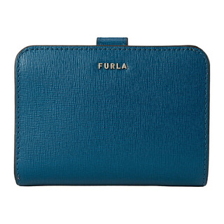 フルラ(Furla)の新品 フルラ FURLA 2つ折り財布 バビロン S COMPACT WALLET ブルー 青(財布)