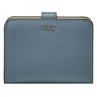 フルラ(Furla)の新品 フルラ FURLA 2つ折り財布 バビロン S ジップアラウンド ブルーデニム(財布)