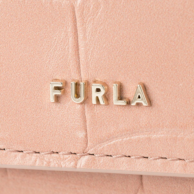 新品 フルラ FURLA 長財布 バビロン コンチネンタルウォレット ピンク ベージュ