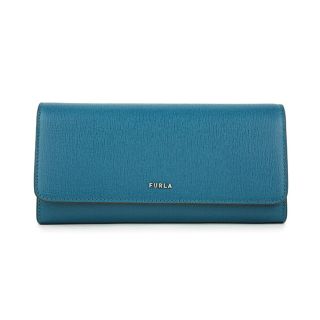 フルラ(Furla)の新品 フルラ FURLA 長財布 バビロン コンチネンタルウォレット ブルー 青 ベージュ(財布)