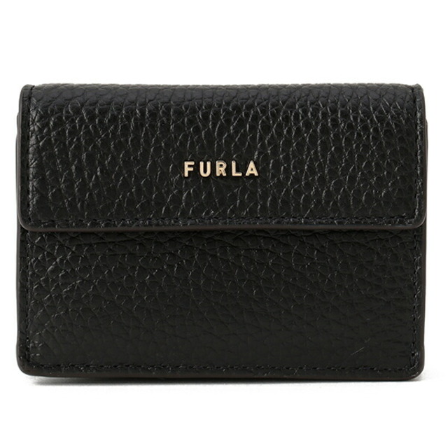 新品フルラ FURLA BABYLON バビロン 2つ折り財布 NERO 黒